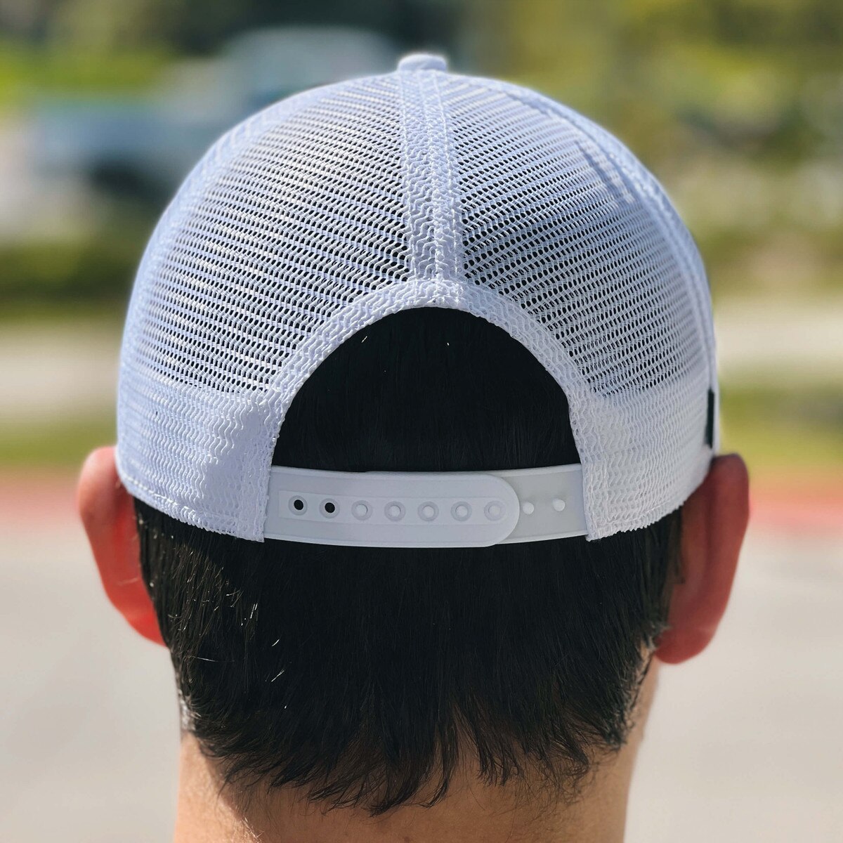 Legacy ISU White Structured Trucker Hat